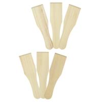 Cook Concept Gourmetspatels - 24x - hout - 14 x 4 cm - gourmetten - racletten - grillen