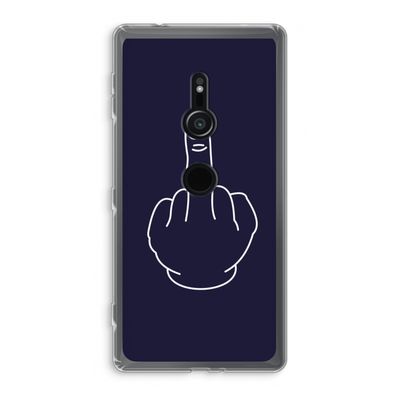 F**k U: Sony Xperia XZ2 Transparant Hoesje