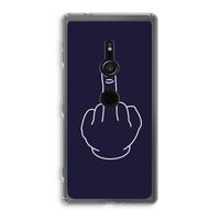 F**k U: Sony Xperia XZ2 Transparant Hoesje