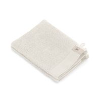 Walra Soft Cotton Washandje 16x21 cm 550 gram Stone Grey - 2 stuks - thumbnail