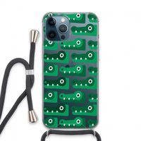 Crocs: iPhone 13 Pro Max Transparant Hoesje met koord