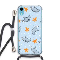 Manta: iPhone XR Transparant Hoesje met koord