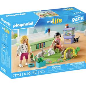 Playmobil My Life 71753 Familie met hazen