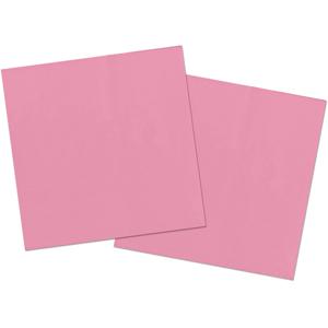 Servetten - 20x st - roze - 33 x 33 cm - papier - feestservetten - lunch/diner servetjes