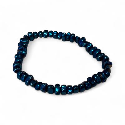 Hematiet Kralen Armband Blauw - Sieraden - Spiritueelboek.nl Hematiet Kralen Armband Blauw - Sieraden - Spiritueelboek.nl