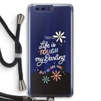 Tough Life: Honor 9 Transparant Hoesje met koord