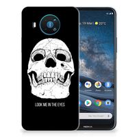 Silicone Back Case Nokia 8.3 Skull Eyes