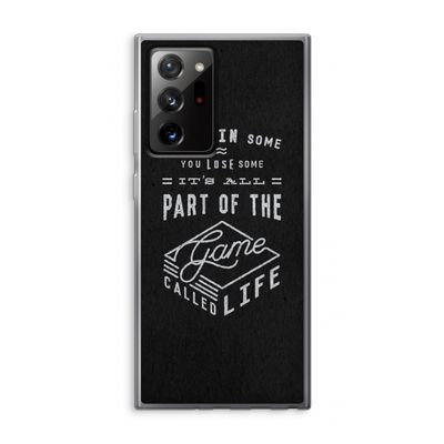 Life: Samsung Galaxy Note 20 Ultra / Note 20 Ultra 5G Transparant Hoesje