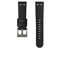Horlogeband TW Steel CEB120 Leder Zwart 22mm - thumbnail