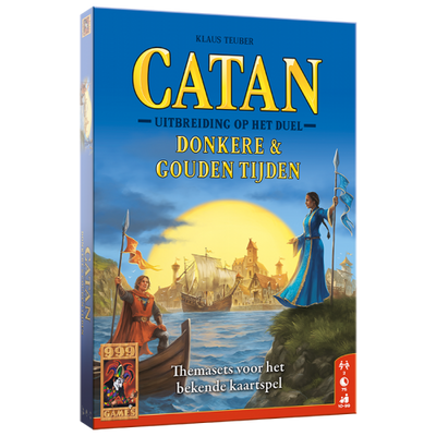 999 Games Catan: Het Duel - Donkere & Gouden Tijden - Kaartspel