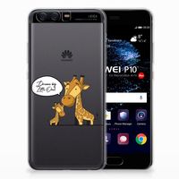 Huawei P10 Telefoonhoesje met Naam Giraffe