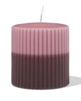 HEMA Stompkaars ⌀10x10cm Rib Roze (roze)