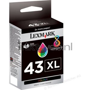 Lexmark 18YX143E inktcartridge 1 stuk(s) Origineel Magenta, Geel