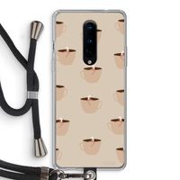 Morning coffee: OnePlus 8 Transparant Hoesje met koord