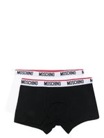 Moschino lot de boxers à logo imprimé - Noir - thumbnail