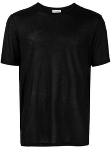 Saint Laurent t-shirt à col ras-de-cou - Noir