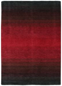 MOMO Rugs - Panorama Black Red - 300x400 cm Vloerkleed