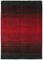 MOMO Rugs - Panorama Black Red - 80x200 cm Vloerkleed