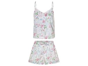 esmara Dames pyjama (S (36/38), Bloemen/roze/wit)