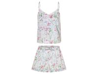esmara Dames pyjama (XS (32/34), Bloemen/roze/wit)