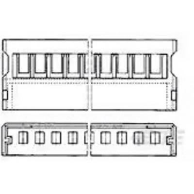 TE Connectivity 1-917572-2 Male header, inbouw (standaard) Inhoud: 1 stuk(s) Bag