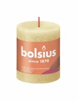 Bolsius kaars rustiek 7x8 cm oat beige