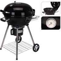 BBQ Houtskool Barbecue - Grilloppervlak 44 x 32 cm Zwart