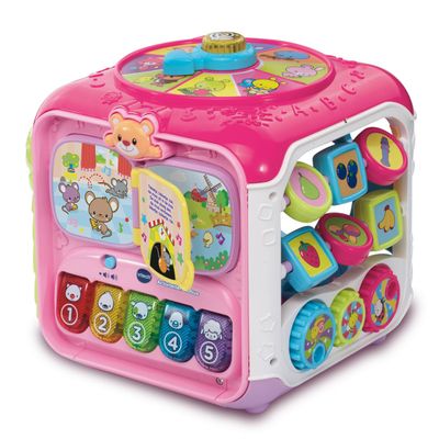 VTech activiteiten kubus roze