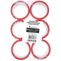 OFFICE products verpakkingstape, 48 mm x 46 m, rood