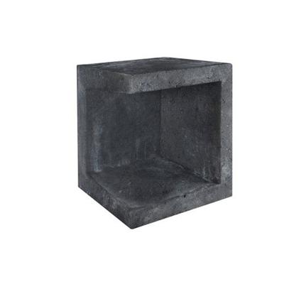U-element hoek zwart 40x40x50 cm - Gardenlux