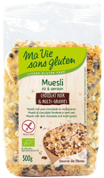 Ma Vie Sans Muesli chocolade en multigranen glutenvrij bio 300 Gram
