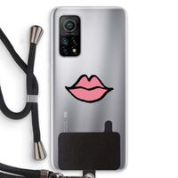 Kusje: Xiaomi Mi 10T 5G Transparant Hoesje met koord