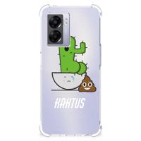 OPPO A77 5G | A57 5G Stevig | Bumper Hoesje | Cactus Poo