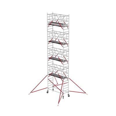 Altrex RS TOWER 51 PLUS rolsteiger | 10.20 m | 0.90 m | 2.45 m Fiber-Deck platform | Safe-Quick + schoren - TX511040