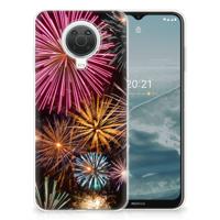 Nokia G20 | G10 | Sillicone Back Cover | Vuurwerk