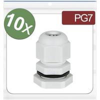 Quadrios 24CA391 Wartel PG7 Polyamide Grijs 10 stuk(s)