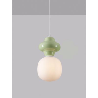 Lyora HanglampClio S lichtgroen keramiek - 9009108