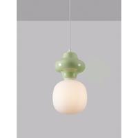 Lyora HanglampClio S lichtgroen keramiek - 9009108