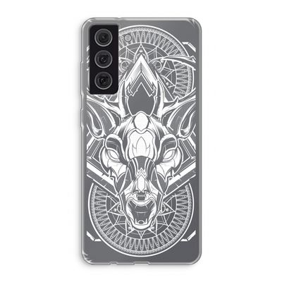 Oh Deer: Samsung Galaxy S21 FE Transparant Hoesje