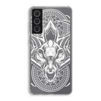 Oh Deer: Samsung Galaxy S21 FE Transparant Hoesje
