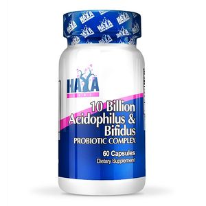 10 Billion Acidophilus & Bifidus Probiotic Complex 60caps