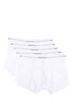 Paul Smith lot de cinq boxers à logo imprimé - Blanc