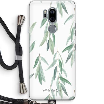 Branch up your life: LG G7 Thinq Transparant Hoesje met koord