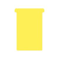 T-kaart djois formaat 4 107mm geel 100st | 5 stuks