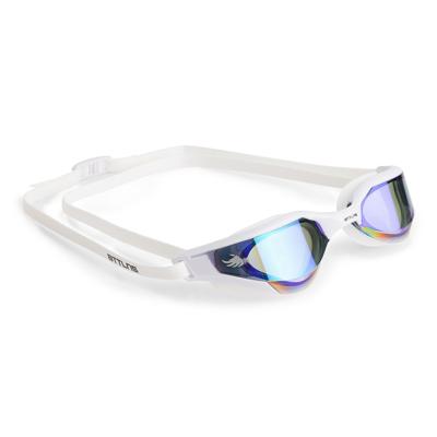 BTTLNS Sunfyre 1.0 spiegellenzen zwembril wit/regenboog