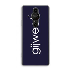 Gijweet: Sony Xperia Pro-I Transparant Hoesje