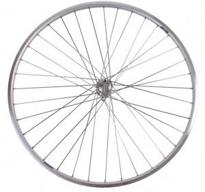 achterwiel Ryde Chrina 28 inch 7V 36G velgrem zilver