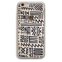 Marrakech print: iPhone 6 Plus / 6S Plus Transparant Hoesje