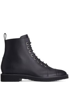 Giuseppe Zanotti bottines Chris en cuir - Noir