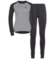 Odlo Active Warm Eco Thermoset Dames Dark Grey Melange - Grey Melange M